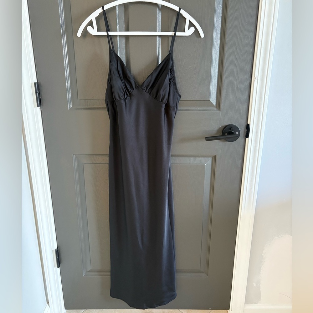 NWT Abercombie Petite Black Slip Dress